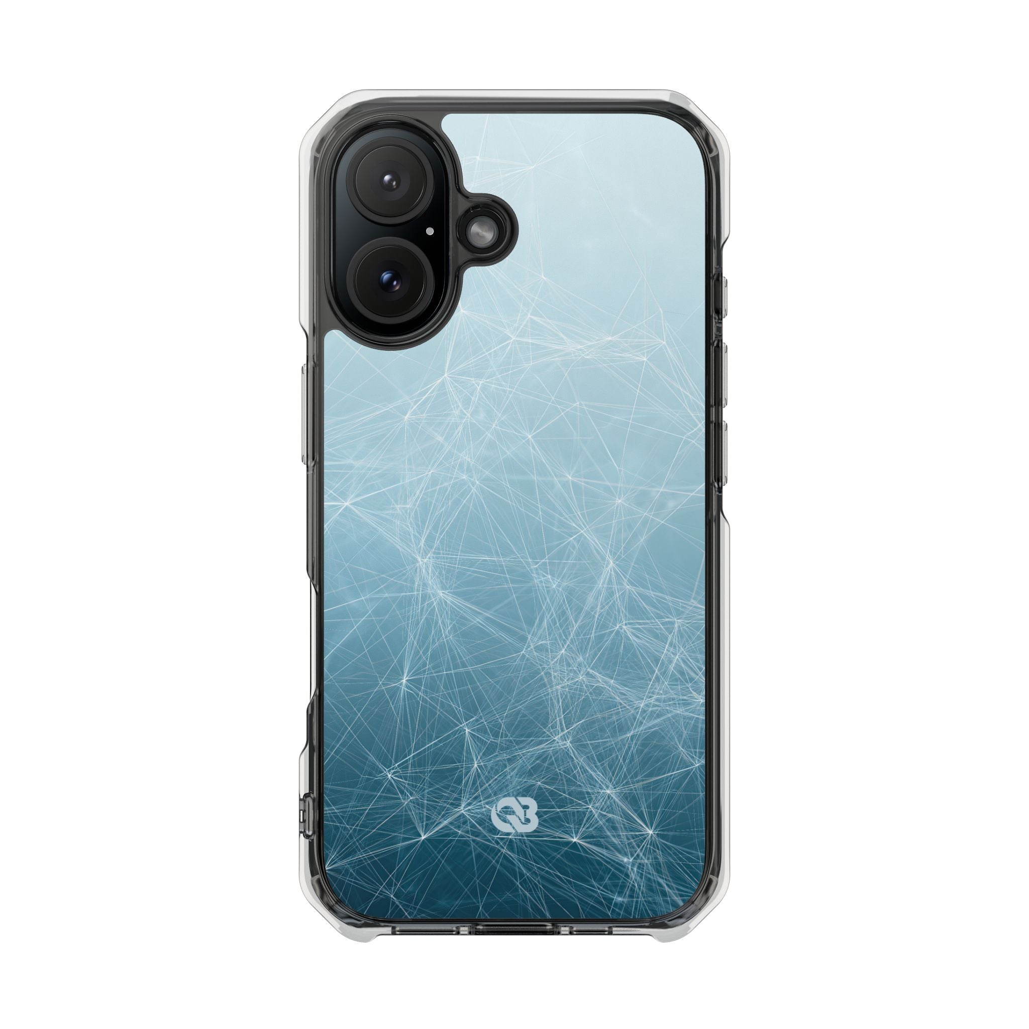 Teal Impact MagSafe Phone Case for iPhone - Arctic Digital Nexus