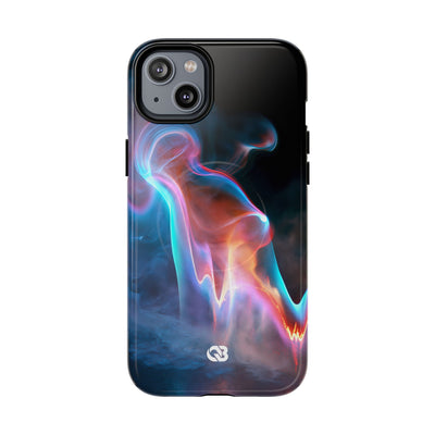 Neon Waveform · Tough 2.0 Magnetic Phone Case for iPhone · Black