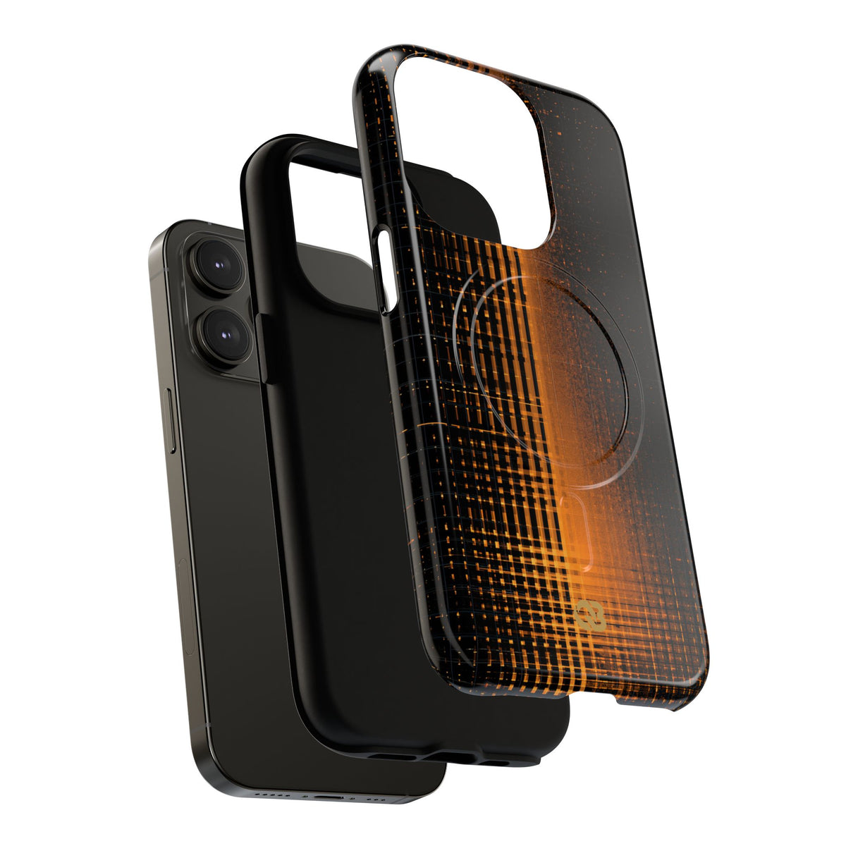 Amber Frequency · Tough 2.0 Magnetic Phone Case for iPhone · Orange