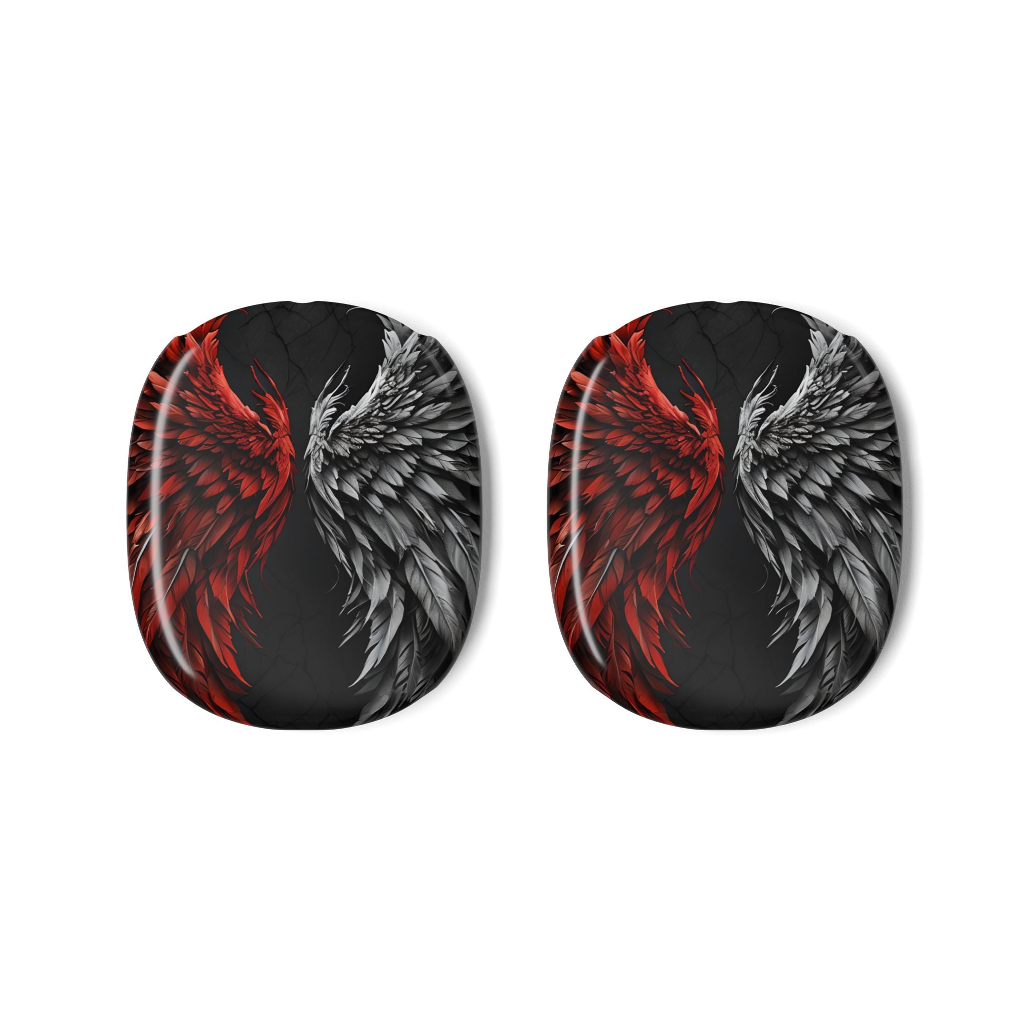 Crimson Silver Wings - AirPod Max Case