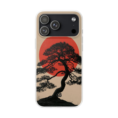 Crimson Pine Solitude · Lite Phone Case for iPhone ·  Beige