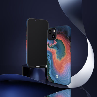 Luminous Resonance · Tough Phone Case for iPhone · Blue