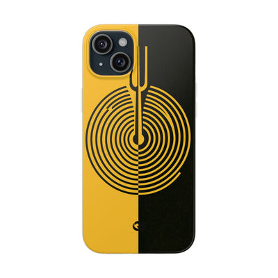 Yellow Lite Phone Case for iPhone - Voltage Sector Pulse