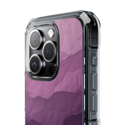 Lila Wellenlagen iPhone 15 Pro Case - Impact