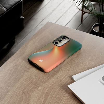 Radiant Contour · Tough Phone Case for Samsung · Orange