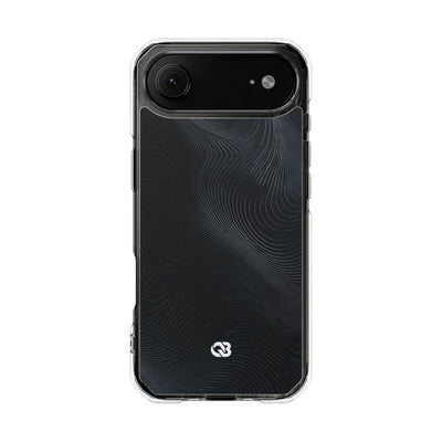 Black Impact MagSafe Phone Case for iPhone - Obsidian Ridge Flux