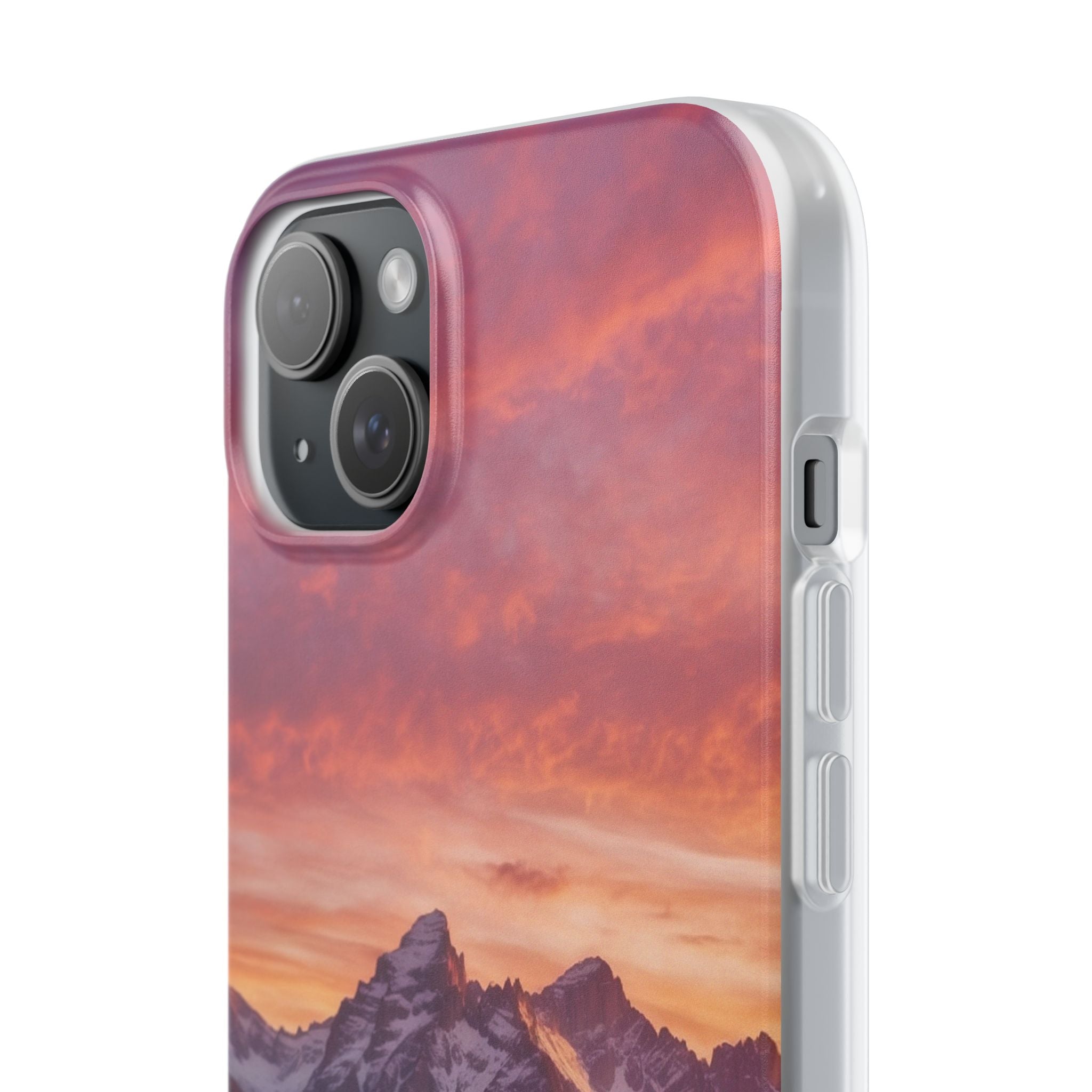 Snowcap Bloom iPhone 15 Plus Case - Soft