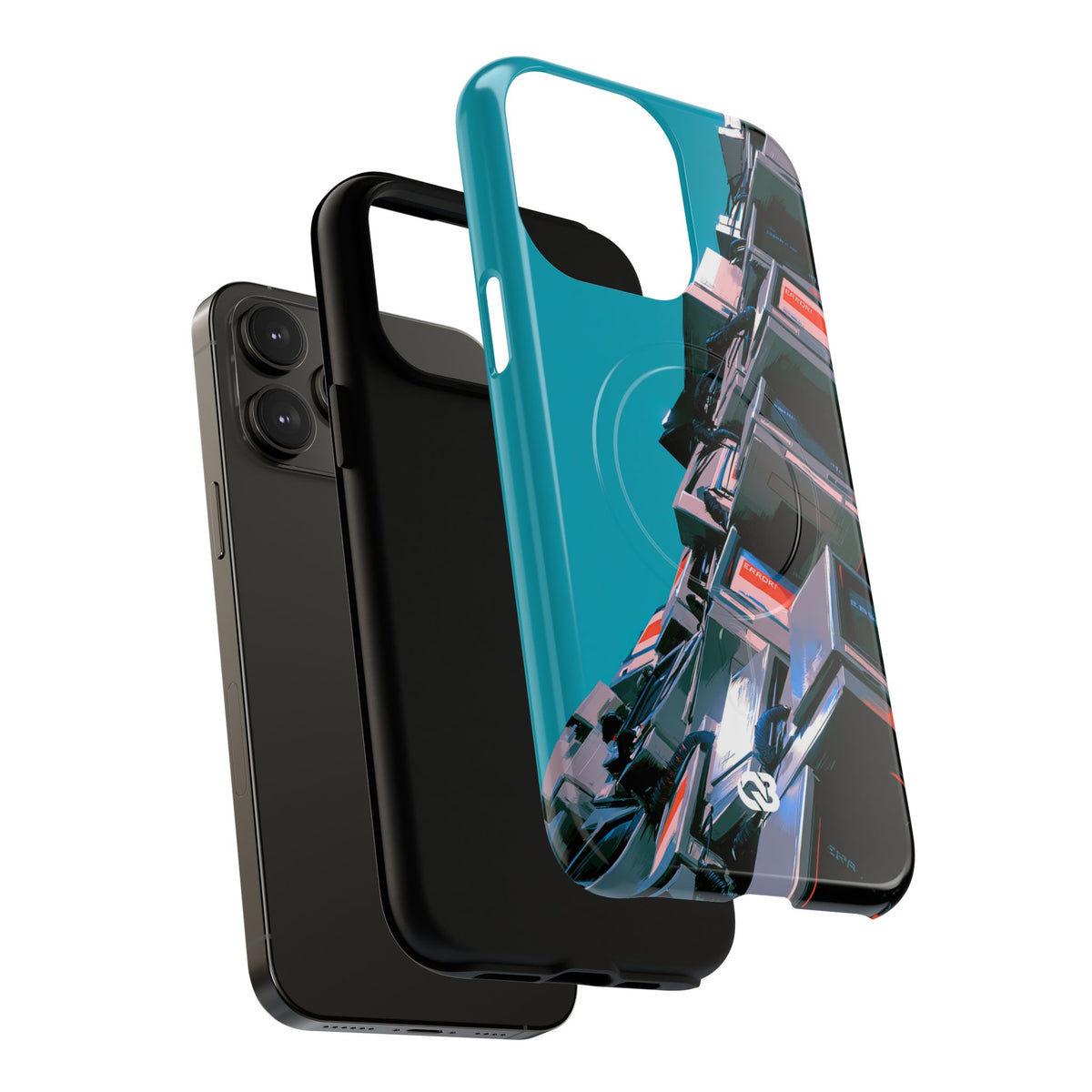 System Error Spire · Tough 2.0 Magnetic Phone Case for iPhone · Teal