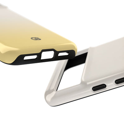 Yellow Tough Phone Case for Google Pixel - Bleached Citron Haze