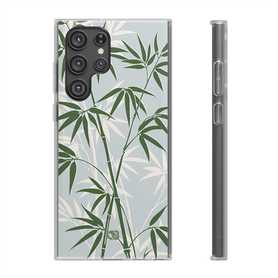 Green Lite Phone Case for Samsung - Kyoto Bamboo Canopy