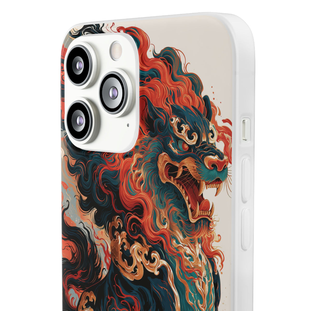 Imperial Shishi · Lite Phone Case for iPhone ·  Teal
