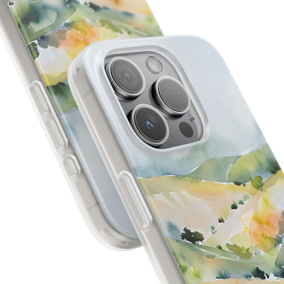 Sage Rolling Hills · Soft Phone Case for iPhone