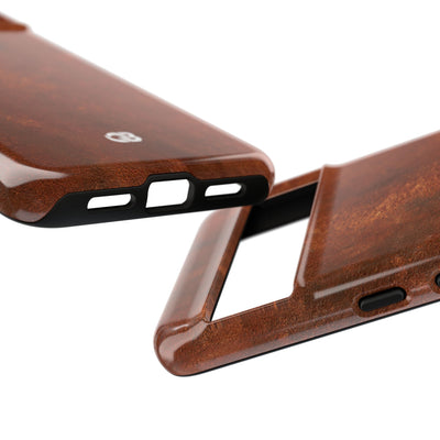 Orange Tough Phone Case for Google Pixel - Oxidized Iron Crust