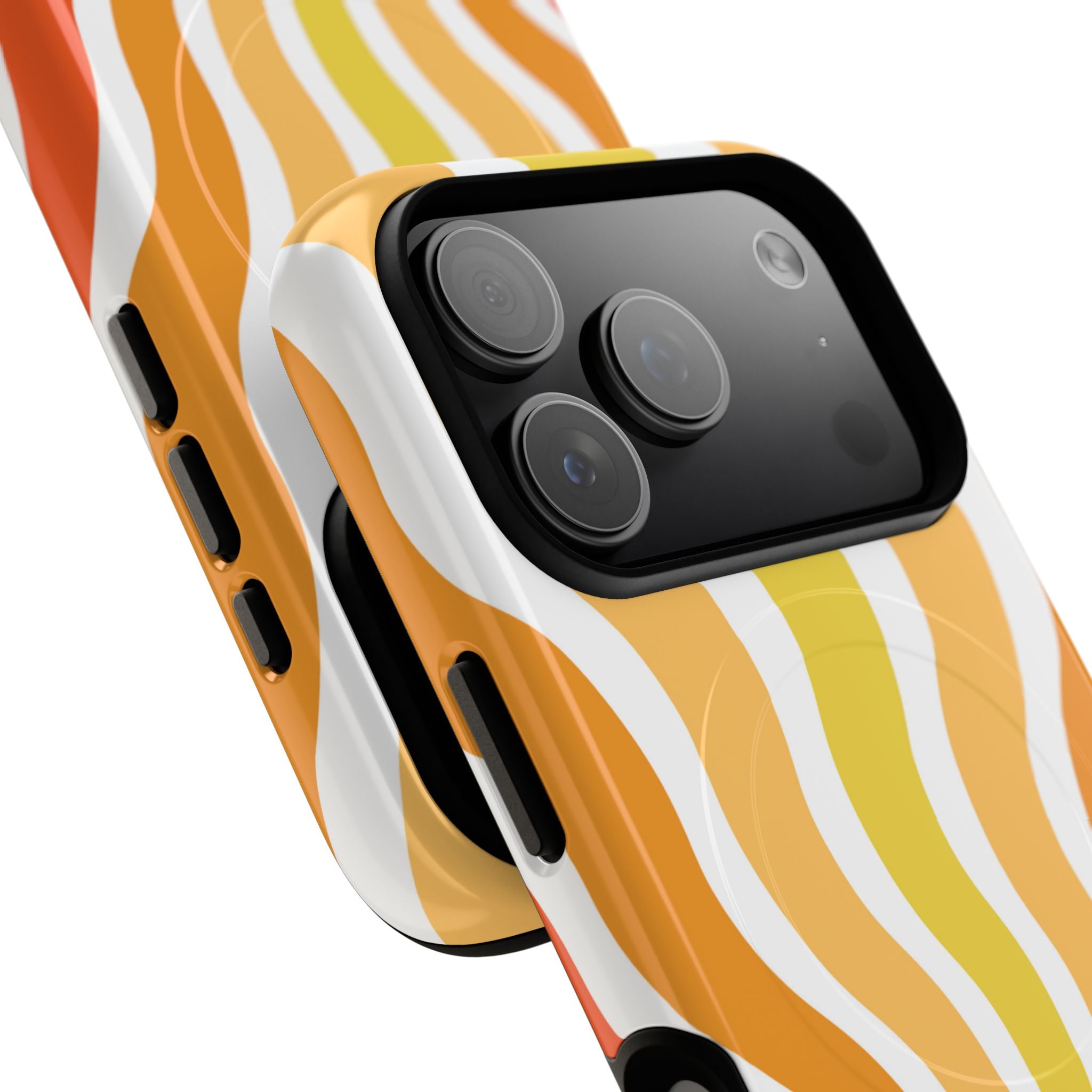 Amber Solar Waves · Tough+ Phone Case for iPhone · Magsafe