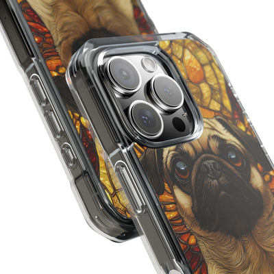 Amber Pug Divinity · Impact Phone Case for iPhone · Magsafe
