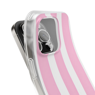 Soft Pink Stripe · Soft Phone Case for iPhone