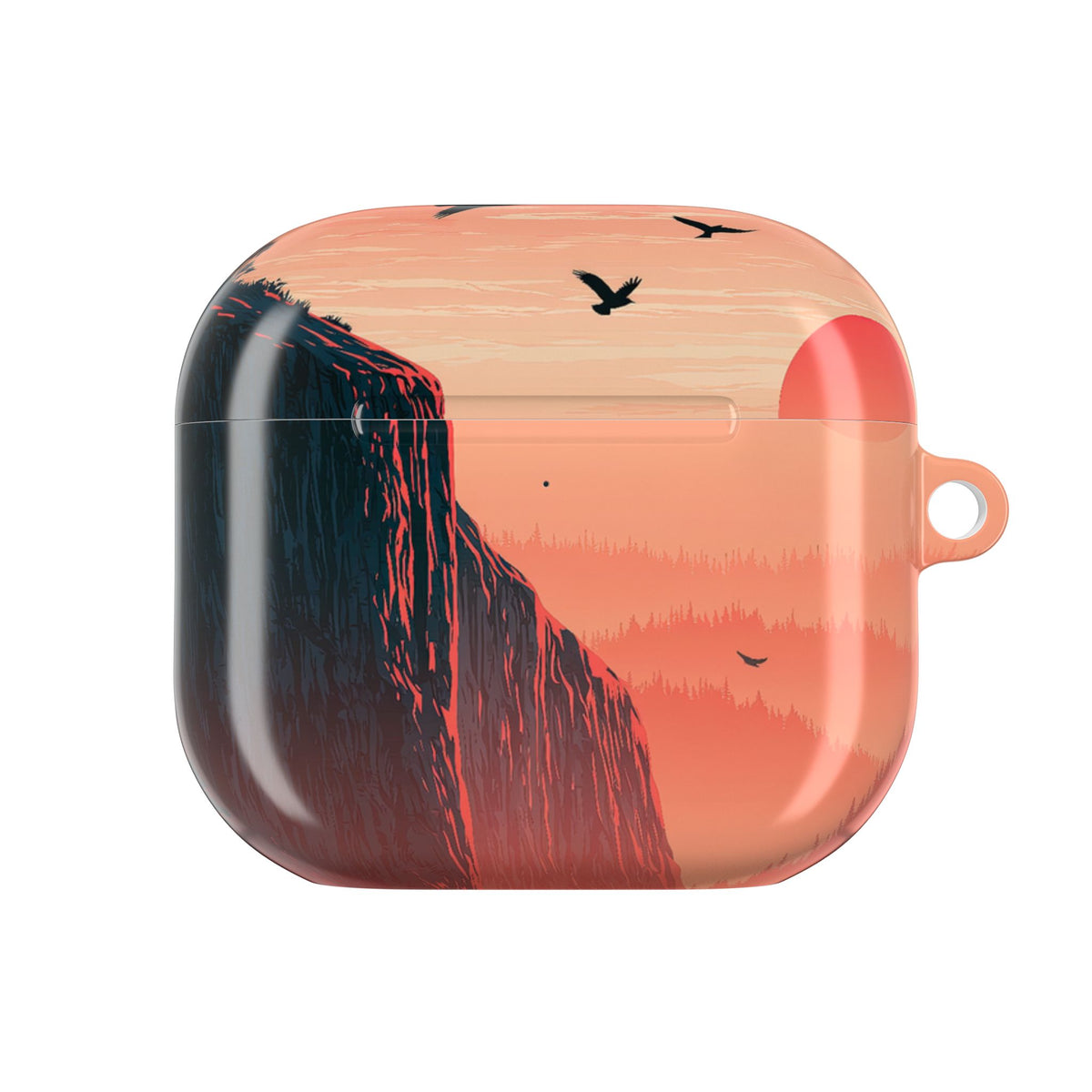 Canyon Dusk · Hard Case for AirPods & AirPods Pro · Orange