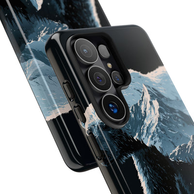 Nordic Arctic Bear · Tough Phone Case for Samsung · Black