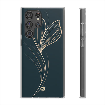 Teal Lite Phone Case for Samsung - Sandstone Silk Flora