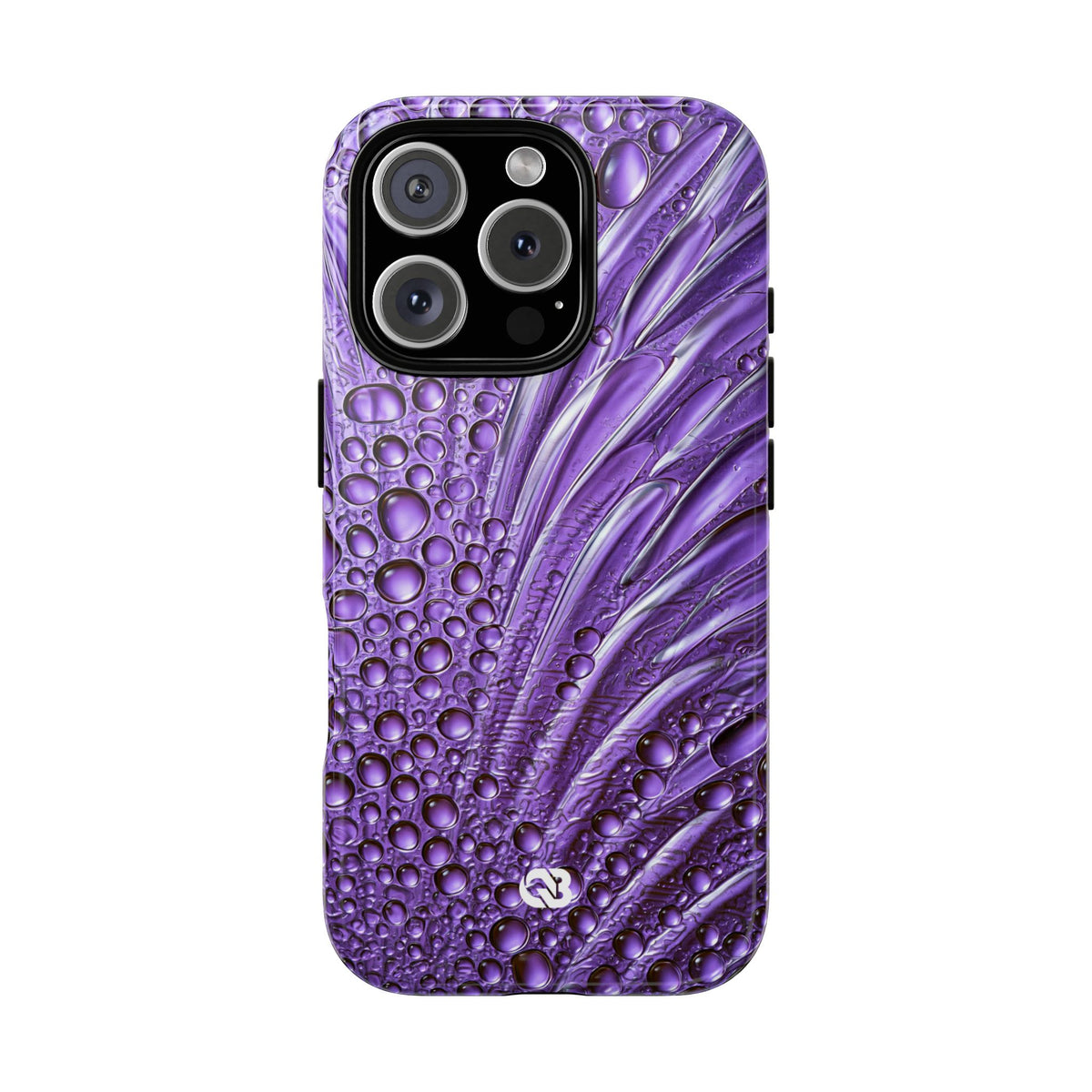 Violet Liquid Gel · Tough Phone Case for iPhone · Purple