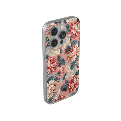 Blush Peony Jacquard · Lite Phone Case for iPhone ·  Pink