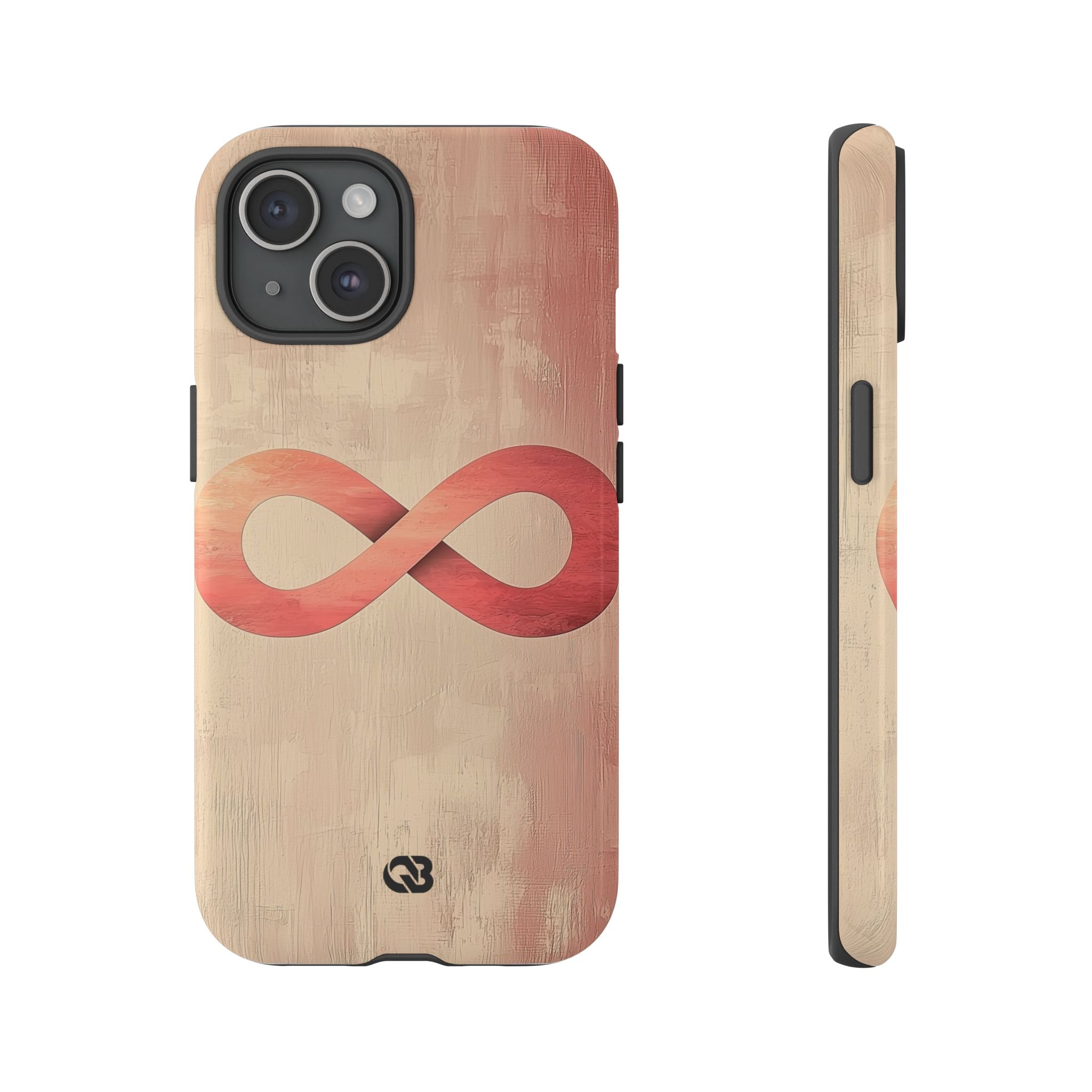 Terracotta Infinity Stroke · Tough Phone Case for iPhone