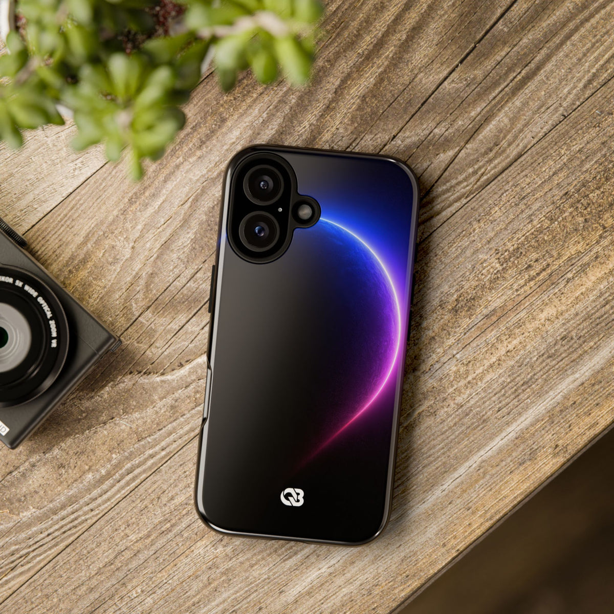 Luminous Eclipse · Tough Phone Case for iPhone · Black