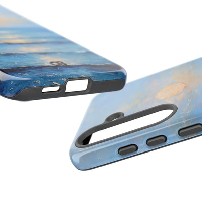 Cerulean Shoreline Sun · Tough Coque de téléphone pour Samsung