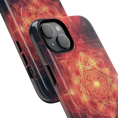 Stralende Mandala iPhone 15 Plus Cover - Tough+