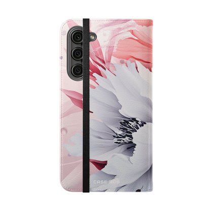 Coral Blossom - Samsung S23+ Case - Wallet