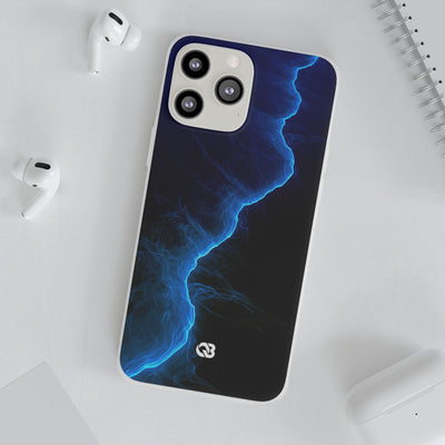 Electric Azure Drift · Lite Phone Case for iPhone ·  Blue