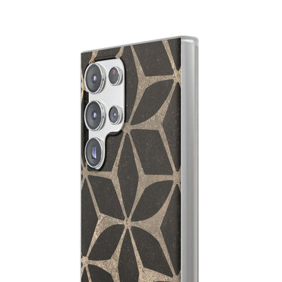 Concrete Mosaic Star · Lite Phone Case for Samsung · Black