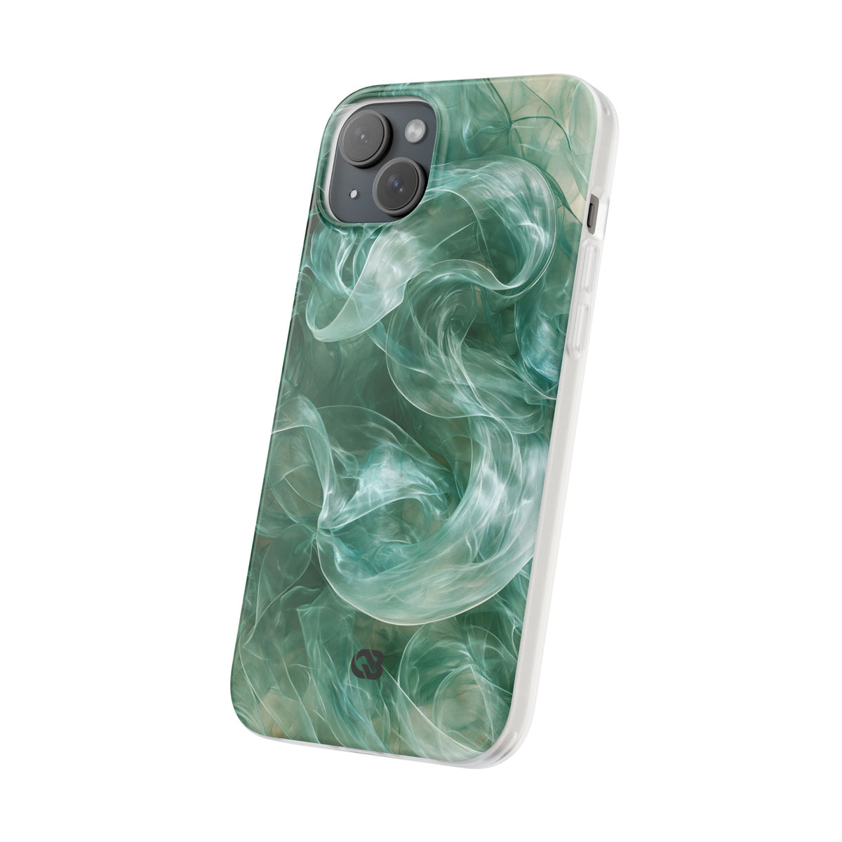 Translucent Aqua Flow · Lite Phone Case for iPhone ·  Teal