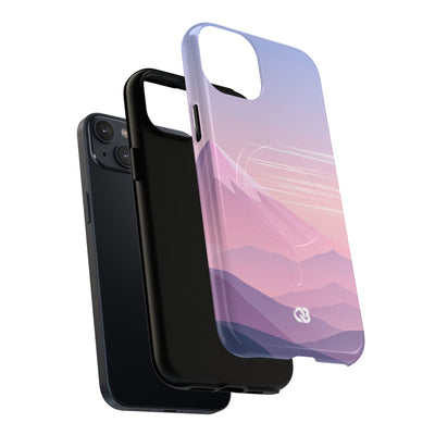 Purple Tough 2.0 Magsafe Phone Case for iPhone - Lavender Alpine Dawn
