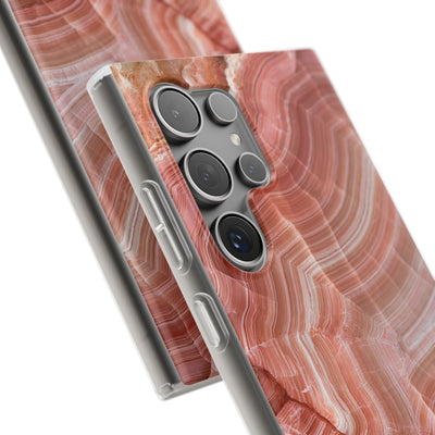 Blushing Rose Strata · Lite Phone Case for Samsung · Pink