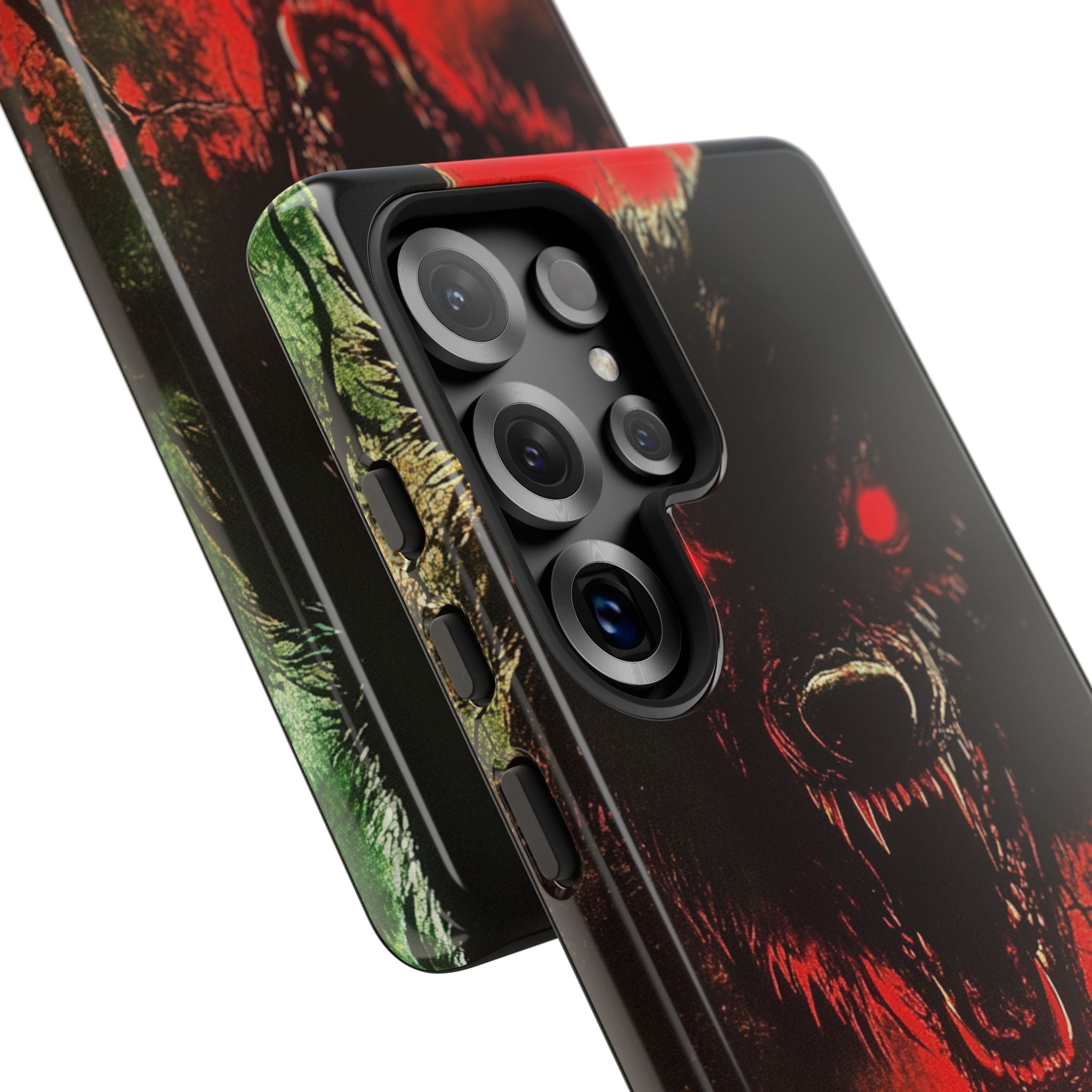 Crimson Wolf Samsung S25 Ultra Case - Tough