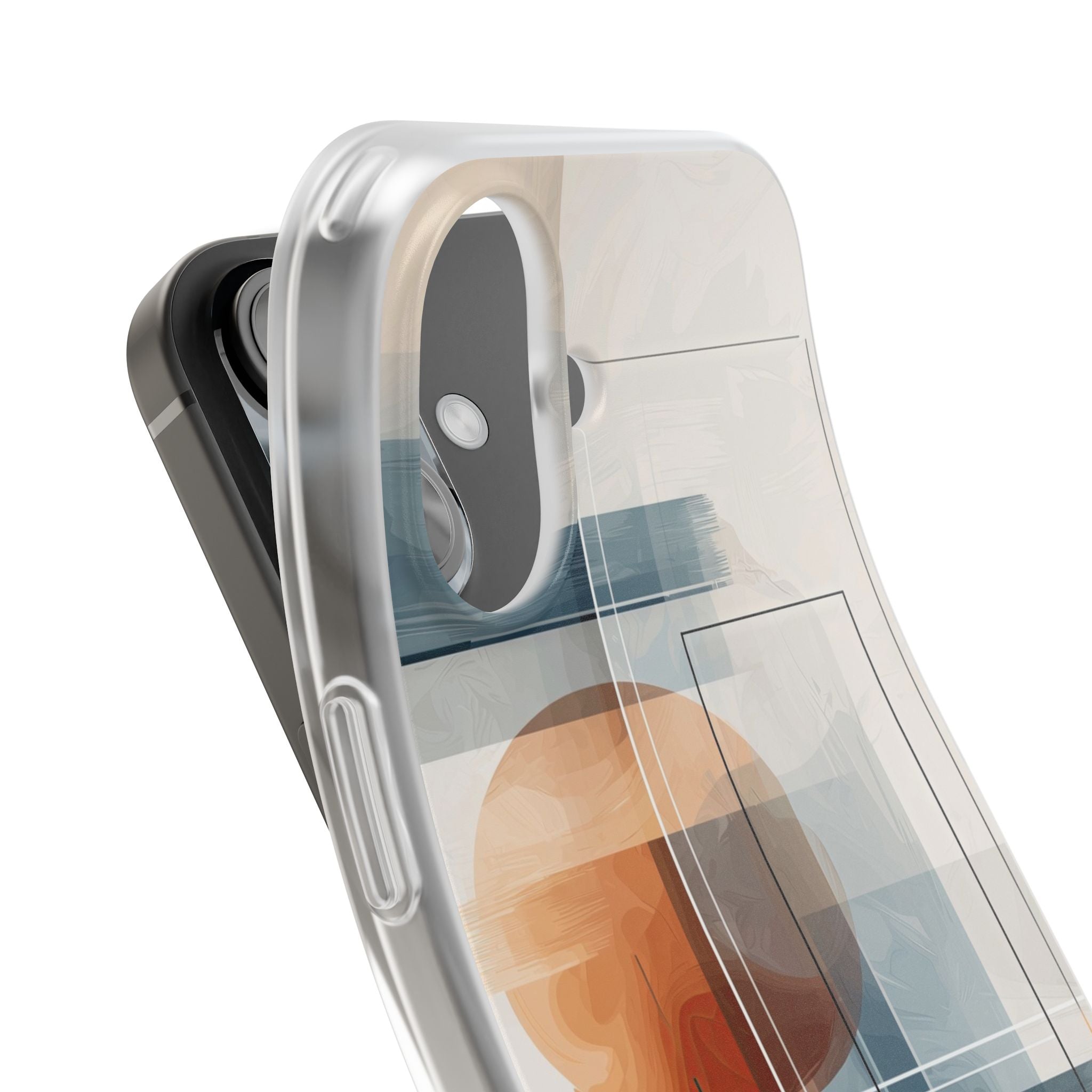 Amber Orb iPhone 16 Case - Soft
