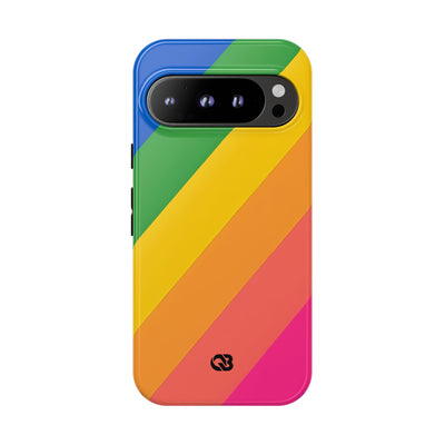 Vibrant Spectrum Slope · Tough Phone Case for Google Pixel