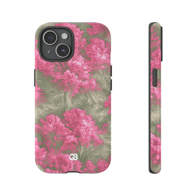 Digital Blossom · Tough Phone Case for iPhone · Pink