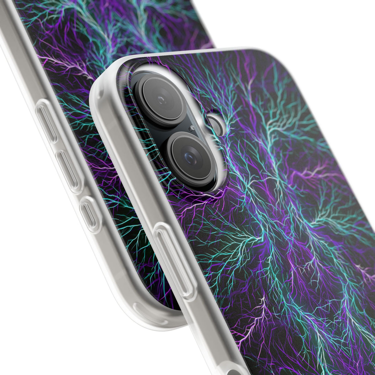 Electric Plasma Arbor · Lite Phone Case for iPhone ·  Purple