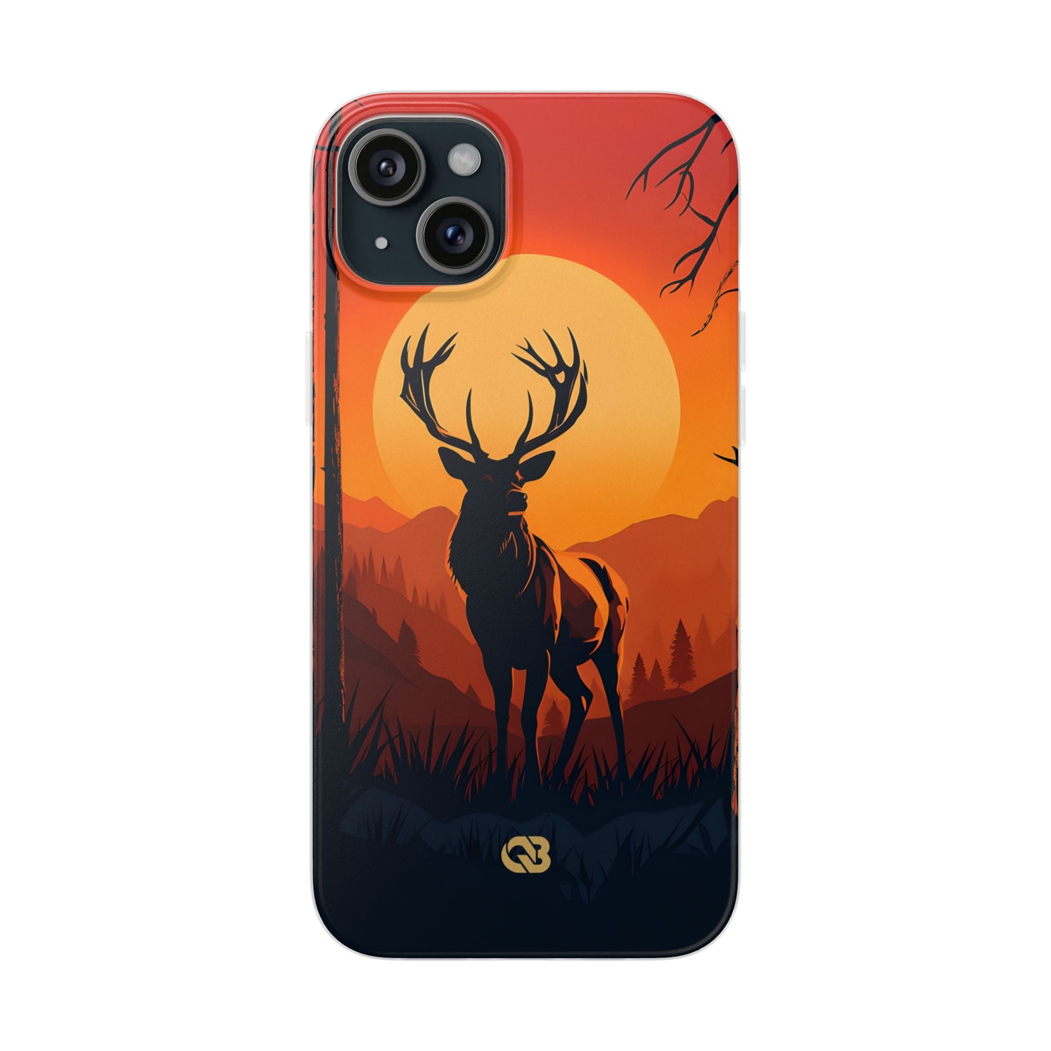 Amber Ridge Stag · Soft Phone Case for iPhone