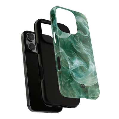 Translucent Aqua Flow · Tough Phone Case for iPhone · Teal
