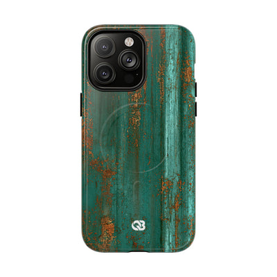 Oxidized Verdigris · Tough 2.0 Magnetic Phone Case for iPhone · Teal