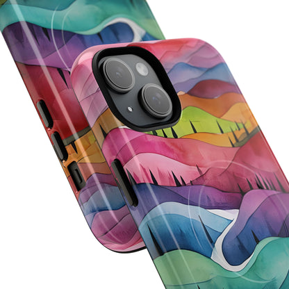 Winding Verdure iPhone 15 Plus Cover - Tough+