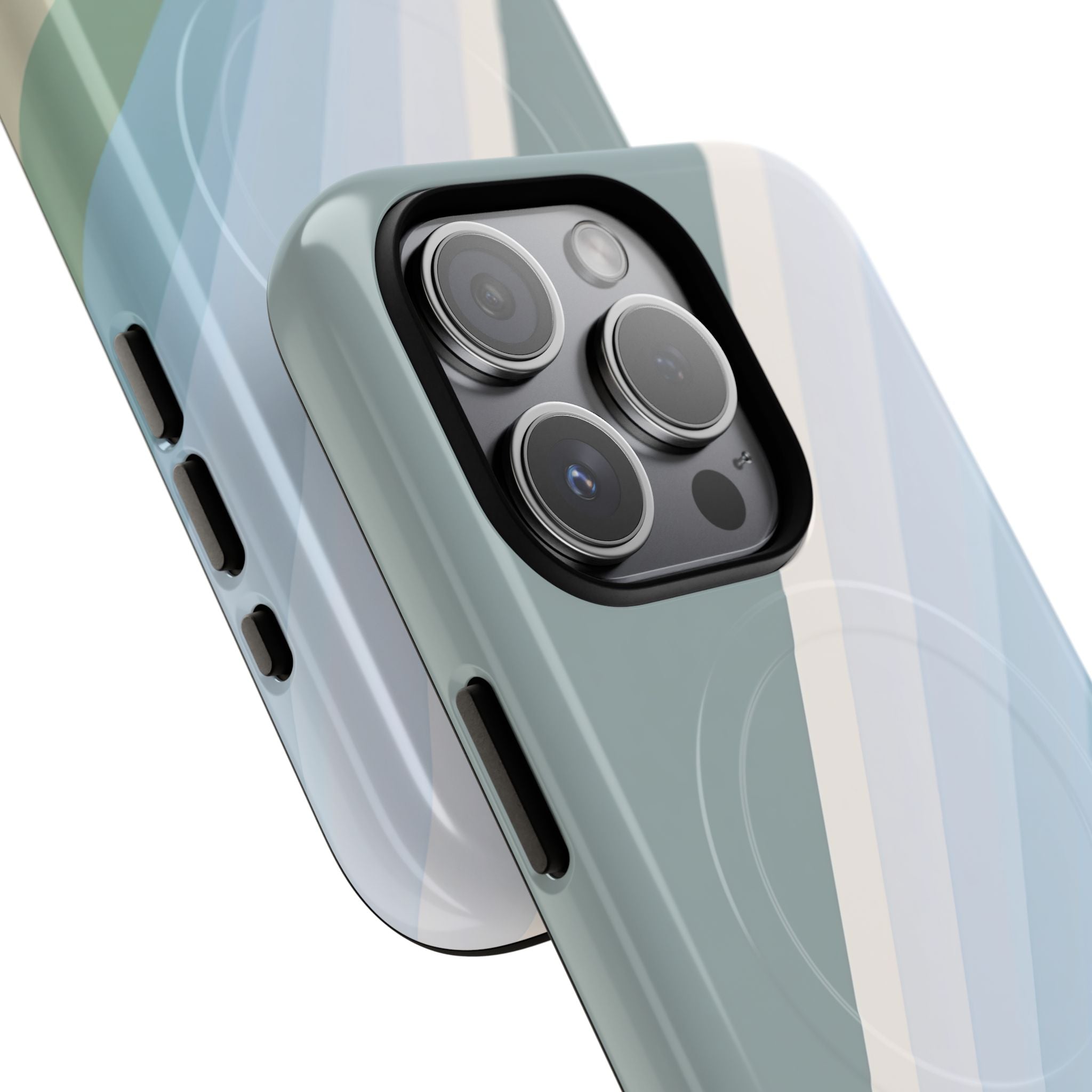 Green Tough 2.0 Magsafe Phone Case for iPhone - Sage Prism Beam