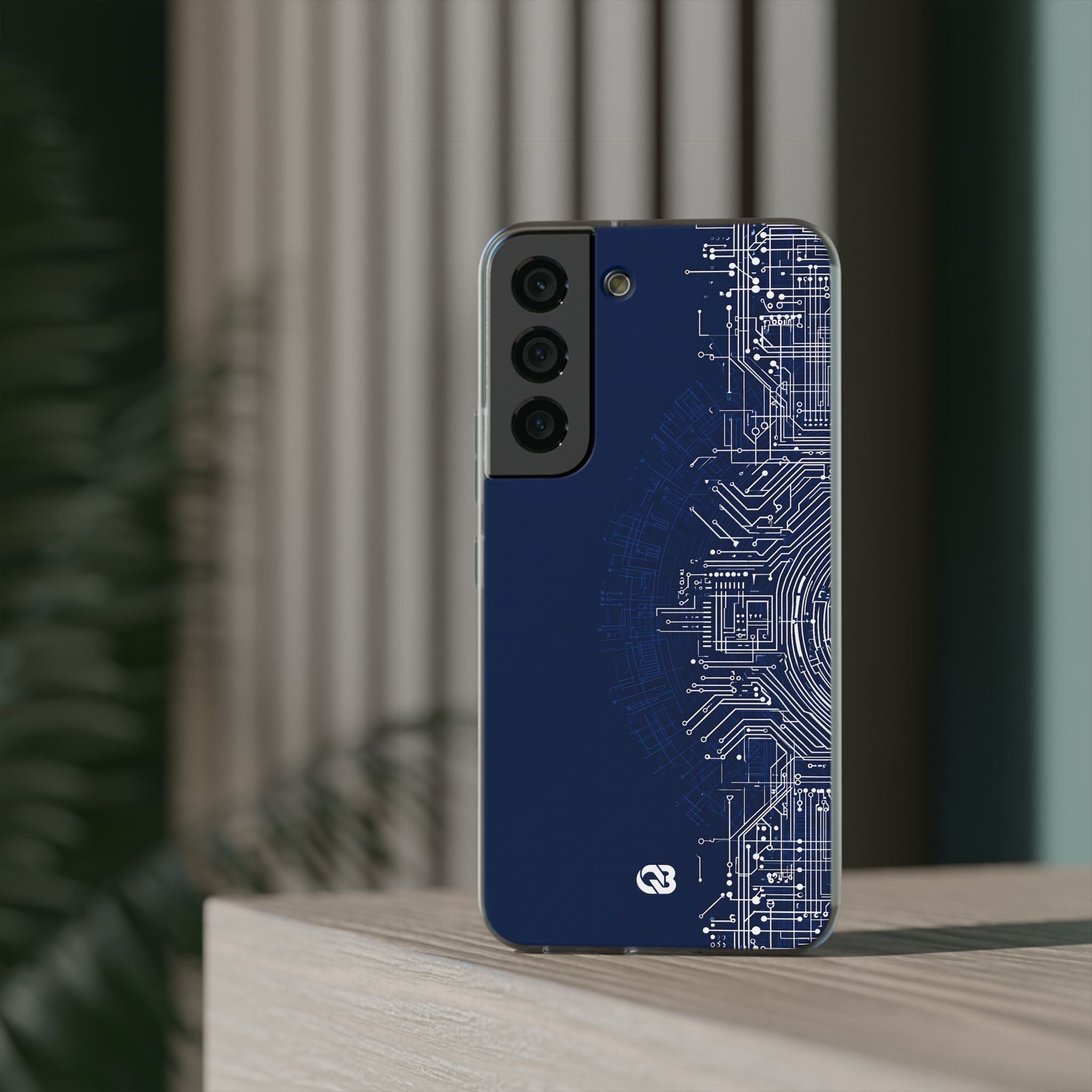 Blue Lite Phone Case for Samsung - Cobalt Circuit Logic