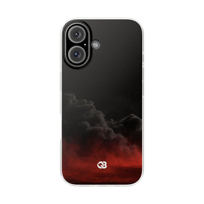 Crimson Fog Void · Lite Phone Case for iPhone ·  Black