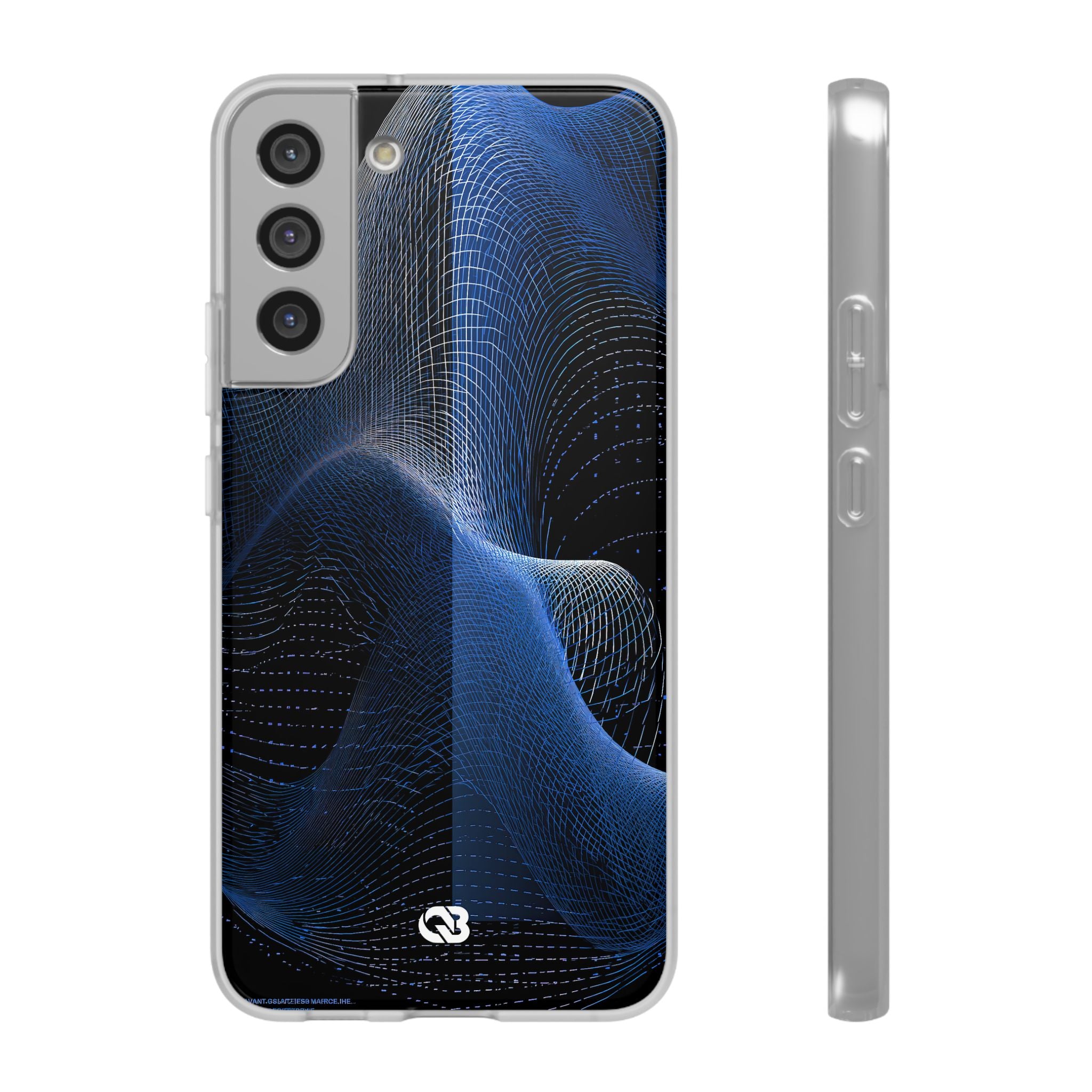 Blue Lite Phone Case for Samsung - Electric Blue Flux