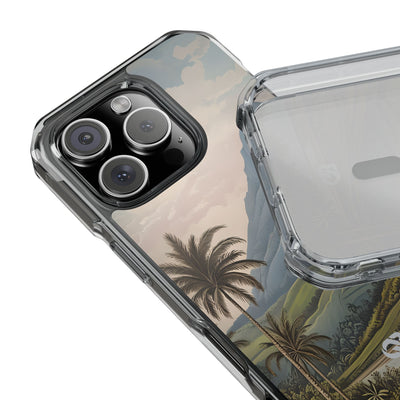 Verdant Blue Summit · Impact Coque de téléphone pour iPhone · Magsafe