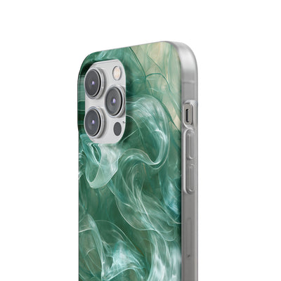 Translucent Aqua Flow · Lite Phone Case for iPhone ·  Teal